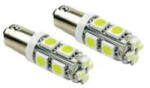 Maxspeed 56LED1132 12V BA9s 8x5050 4x3030 SMD - párban (56LED1132)