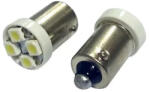 Maxspeed , BA9S Led Fehér, 12V 0.7W (56LED1155)
