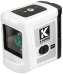 Kapro Keresztlézer, Kapro 862G Prolaser, zöld sugár, 20 m hatótávolság, ±0, 4 mm/m pontosság, ±3° önszintezés, mágneses rögzítés, állványadapterrel, hordtáskával (TC213449)