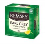 Remsey Earl Grey citrom ízű fekete tea 75 filter 131, 25g (5900396015563)