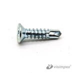 VISIMPEX Süllyesztett fejű önfúró lemezcsavar 5, 5x120mm PH horganyzott DIN7504P (001-004-015-054)