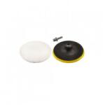 ALM Pad burete abraziv blanÃ„Âƒ pentru polish , 125 mm cu suport (ALM 310824-7)