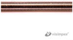 VISIMPEX Menetes szál M20x1000mm A2 rozsdamentes DIN975 (001-002-039-015)