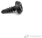VISIMPEX D-fejű önfúró borsika csavar 3, 5x9, 5mm PH foszfátozott (001-003-003-010)