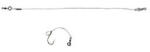 Prologic chod hinged stiff std 4 cm 20 lb xc8 bl chod 6-os előkötött horog 3 db/csomag