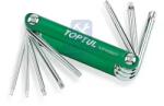 TOPTUL Set torx pliabile 8 in 1 MAC1008AIFH0801 Surubelnita
