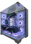 MCO Sistem Desktop PC Gaming MCO, AMD Ryzen 9 9950X3D pana la 5.7GHz, 96GB DDR5, 2TB SSD M. 2, GeForce® RTX 5090 32GB GDDR7, Windows 11 PRO (MCOR9950X3D96GRT50902T1300W)