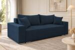 nuko Canapea extensibilă Perla din boucle, bleumarin, cu ladă de depozitare Canapea