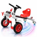 Timebox Tricicleta copii Avion Drift Timebox, LED, Muzica, 2-6 Ani (GS-941-RED)