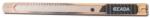 Ecada Cutter profesionale, Daco, lama metal, 9mm, 10cm 50109 (6423533027896)