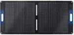 Akyga AK-PS-P01 hordozható napelemes panel 100W / 18V, hordozható erőmű/napelem (Fekete) (AK-PS-P01)