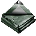 VOUNOT Folie de protectie VOUNOT 4x8m 240gm impermeabila verde-silver (42176395)
