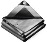 VOUNOT Foita protectie VOUNOT 4x6m 240 gm impermeabila gri cu ochiuri (22339232)