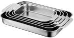 TOO KT-298 Fémtálca fogóval 45.5 x 27 x 9 cm (KT-298) - ipon