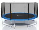 FunFit Trambulină 435cm cu Plasă Externă și Scară - albastru (843)