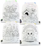 @home Színezhető tornazsák 4 filccel 33x27 cm (57317D)