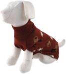 Dog Fantasy Winter Tale barna pulóver: XS