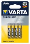 VARTA Superlife AAA féltartós micro elem R03 (4db)