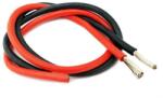 Robitronic Szilikon tápkábel 6mm2 piros és fekete 2x50cm (10 AWG)