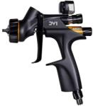 DeVilbiss Pistol de vopsit DV1 Clearcoat fara cana, cu manometru digital, cap HVLP PLUS, duza 1, 1 mm DEVILBISS (DV1-U-BAR-11-C1+)
