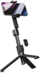 Epico Tripod Mag+ 2in1 összecsukható állvány és szelfibot - fekete