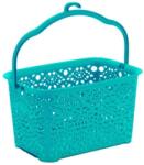 MEGAPLAST Mega Plast MONAKO csipesztartó kosár, 13×23, 5×15, 5 cm, türkiz (MAT27557)