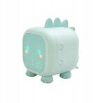 Goldlux Polux dinoszaurusz éjjeli lámpa Filip menta Led Rgb Usb-c ébresztőórával (331786)