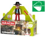 EFKO Jucărie de pirat - figurină cu cranii excavate ale lui Silver și Kidd Figurina