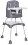 Lorelli Trick 3in1 grey candy Scaun de masa bebelusi, inaltator