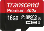 Transcend microSDHC 16GB C10/U1 (TS16GUSDCU1)