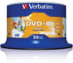 Verbatim DVD-R 4.7GB 16X - Шпиндел 50бр. Wide Printable