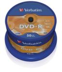 Verbatim DVD-R 4.7GB 16x - Henger 50db AZO (DVDV-16B50)