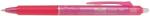 Pilot FriXion Clicker rollertoll, 0.25 mm, nyomógombos, törölhető - Rózsaszín (PFCRR/BLRT-FR5-P)