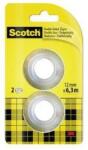 3M Ragasztószalag 12mm x 6,3m - kétoldalas - utántöltő (LPM136R2)