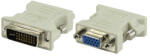  DVI-I (M) - VGA (F) átalakító