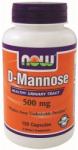 NOW D-Mannose kapszula 500 mg 120 db