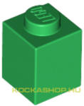 LEGO® 1x1x1 zöld kocka | 300528