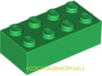 LEGO® 1x2x4 zöld elem | 4106356