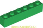 LEGO® 1x1x6 zöld elem | 4111844