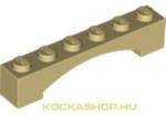 LEGO® 1x6 világosbarna híd elem | 4618876