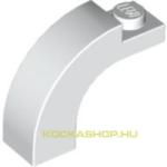 LEGO® 1x3x2 fehér hajlított elem | 4629913