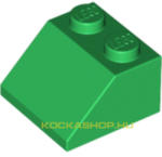 LEGO® 2x2/45° zöld elem | 303928