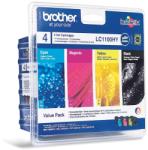 Brother LC1100HYVALBP High Yield Value Pack (BK/C/M/Y)