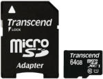 Transcend microSDXC 64GB C10/U1 (TS64GUSDU1)