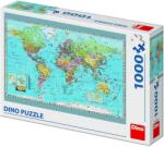 Dino Harta politica a lumii 1000 (532489) Puzzle