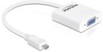 Delock MicroHDMI-VGA Converter M/F 65347