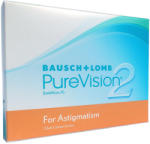 Bausch & Lomb Pure Vision 2 HD Astigmatism - 3 Buc - Lunar