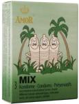 Amor Mix bordázott óvszer mix 3 db