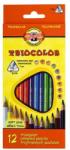 Koh-I-Noor 3132 Triocolor színes ceruza 12 db (TKOH313212/7140104001)