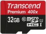 Transcend microSDHC 32GB C10/U1/UHS-I (TS32GUSDU1)